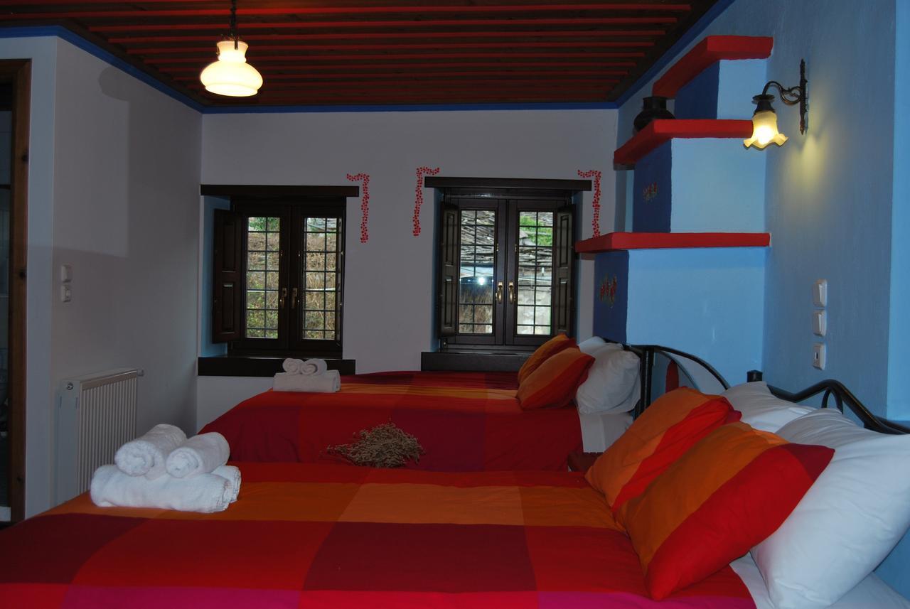 Tritoxo Guesthouse Koukkouli ภายนอก รูปภาพ